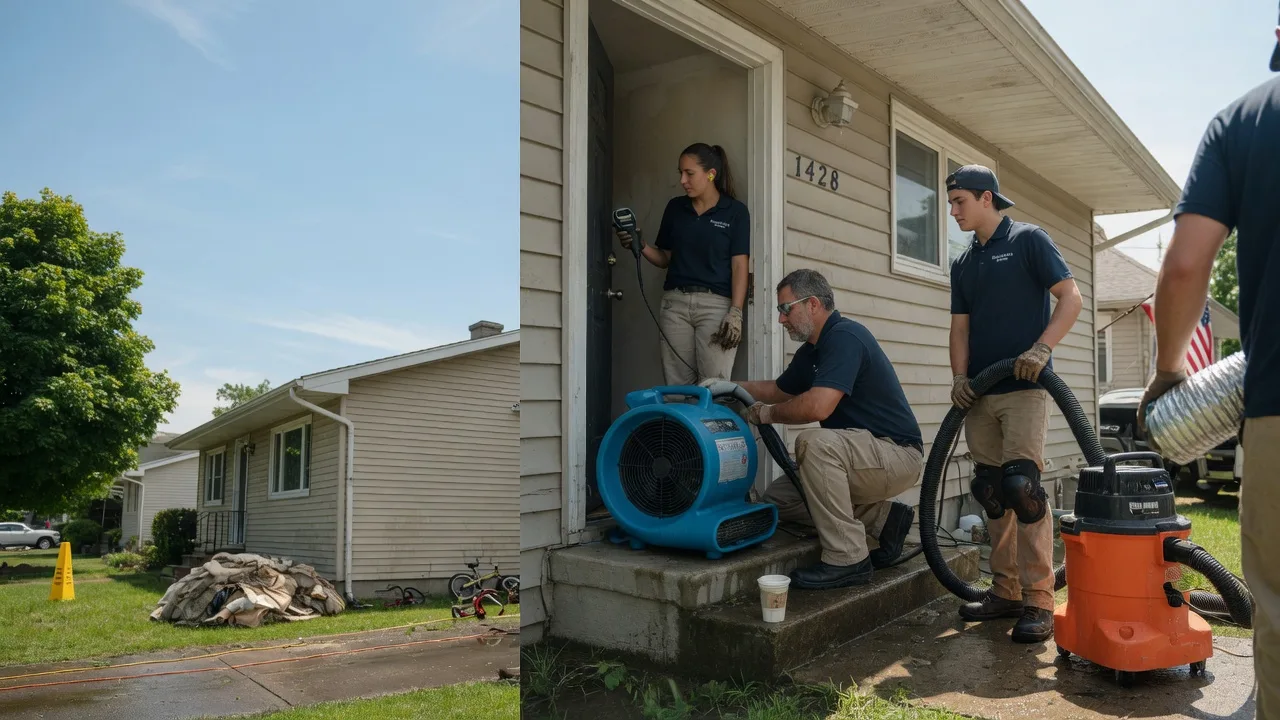 Water Damage Restoration in Heyworth, IL near me